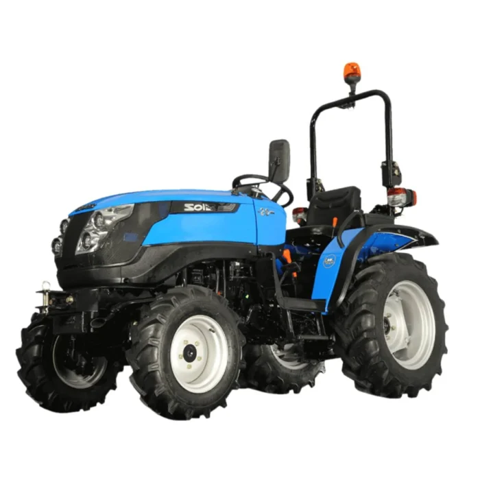 Tracteur4 roues motrices SOLIS 26 HST roues agraires à voiles soudés 6×12 et 83×20. – Image 1