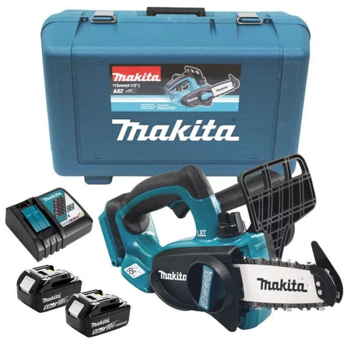 Elagueuse sur batterie MAKITA DUC122RTE 18 V 11,5 cm – Image 1