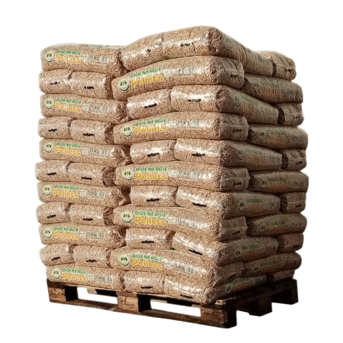 Pellet Bio Energie – Palette de 66 sacs de 15 kg – Image 1