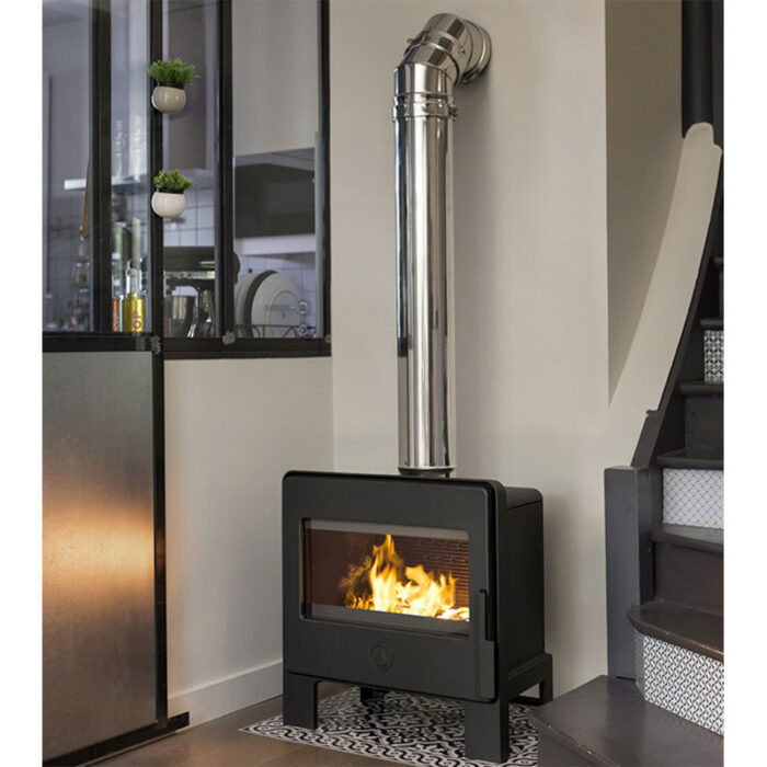 SANDY 8 kW - LAB - Poêle à bois DEVILLE – Image 1